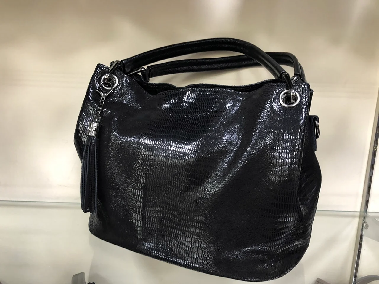 DFS Leather сумки Fashion черная сумка