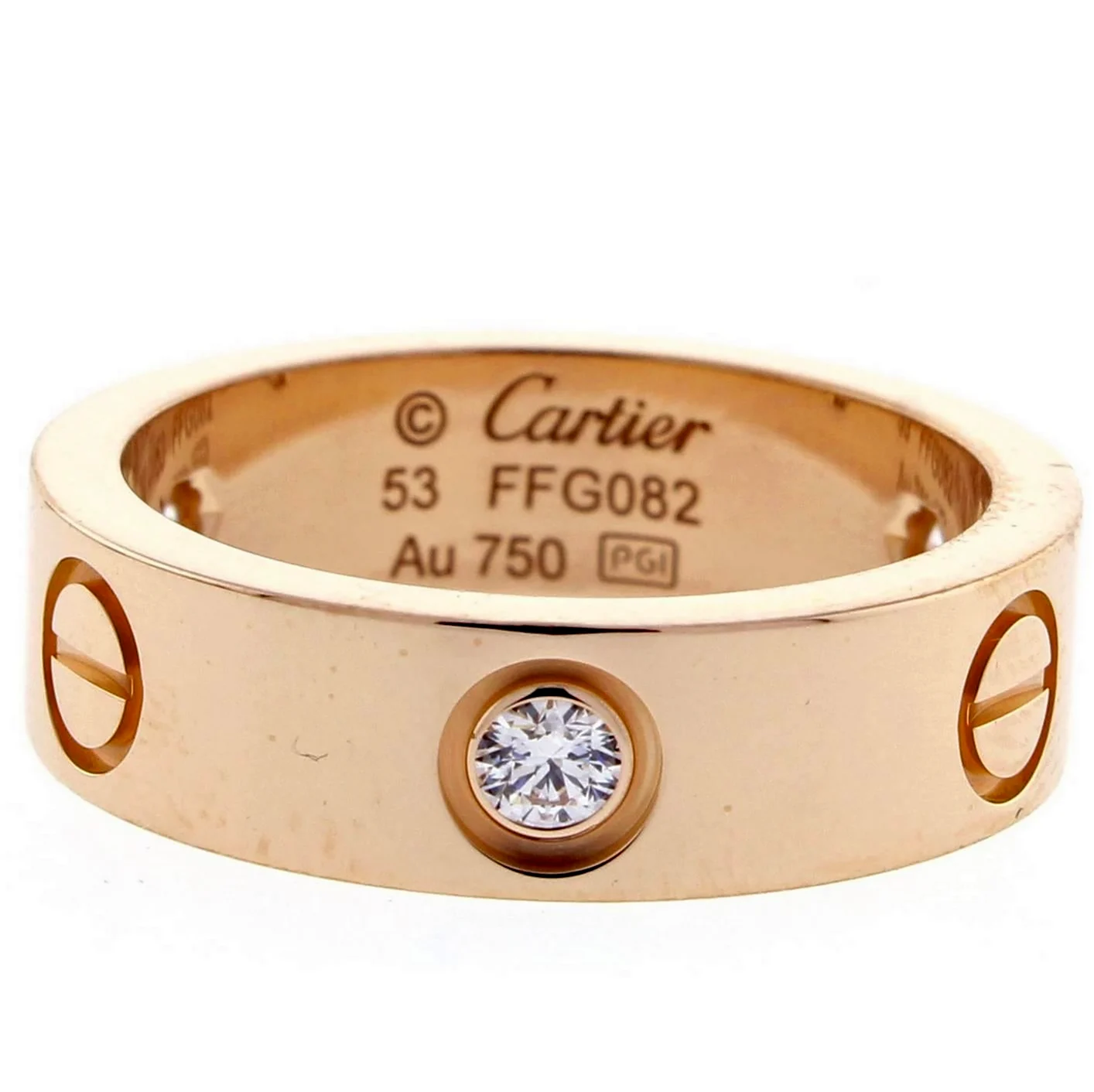 Кольцо Cartier Love 750