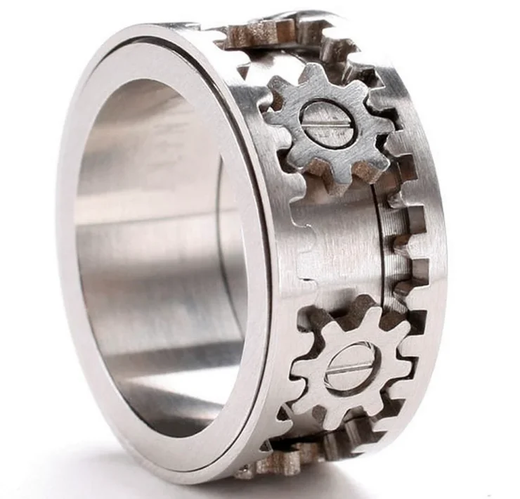 Кольцо с шестеренками Gear Ring