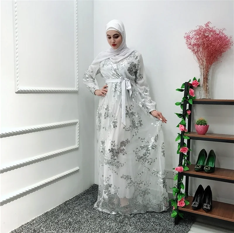 Абая хиджаб платья Дубайский