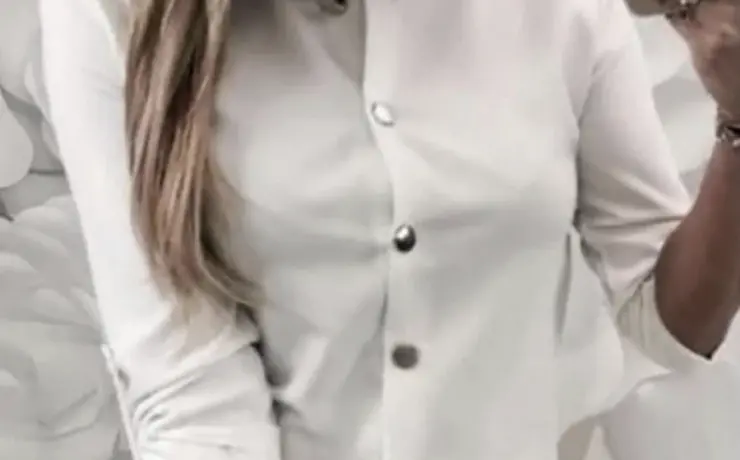 Белая рубашка женская