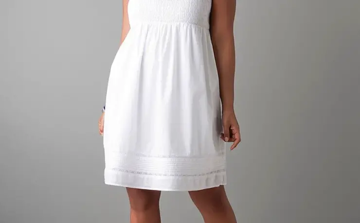 Белое платье для полных девушек