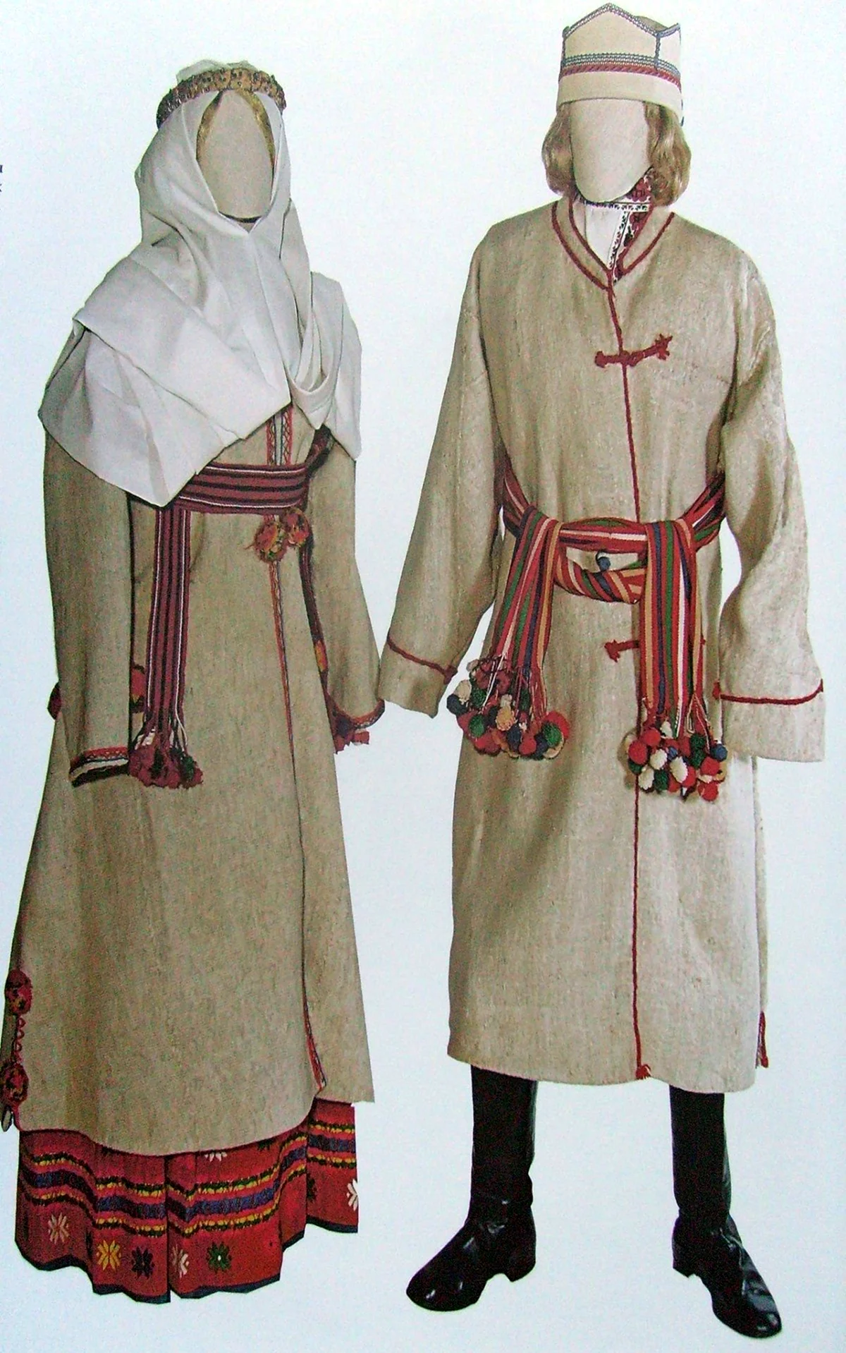 Белорусская Национальная одежда женская зимняя