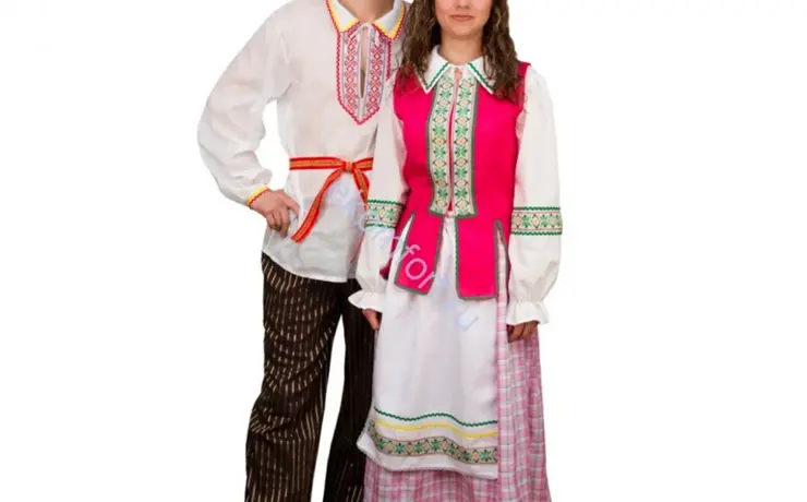 Белорусский народный костюм Полесья