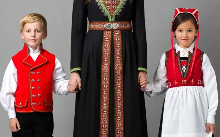 Бюнад костюм норвежский национальный