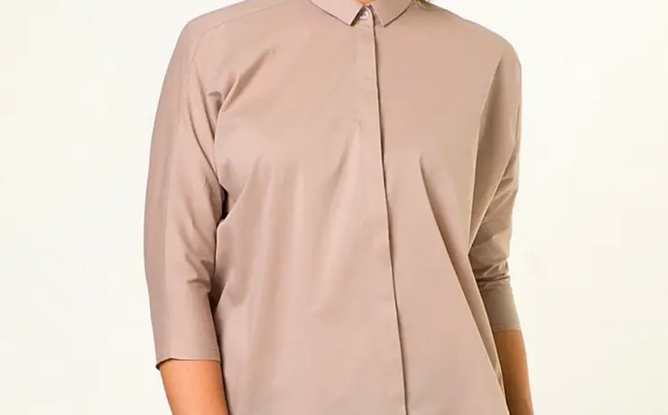 Блузка с цельнокроеным рукавом
