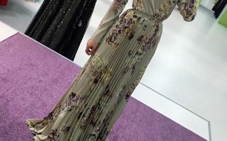 Чеченские платья длинные