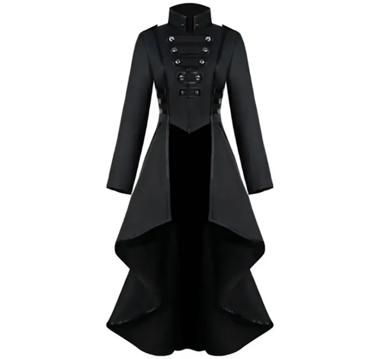 Черное пальто Викторианская Готика