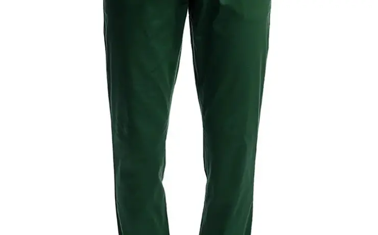 Чинос брюки HM зеленый