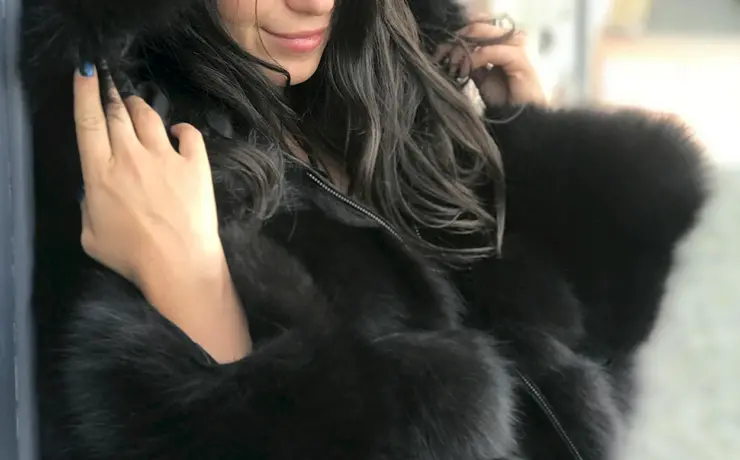 Даниелла Димитровска fur Coat