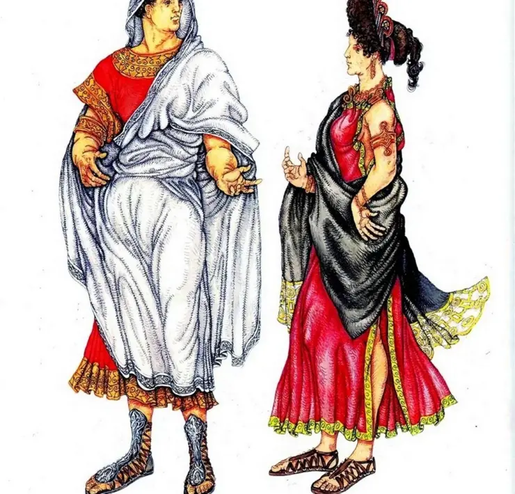 Древний Рим одежда патрициев