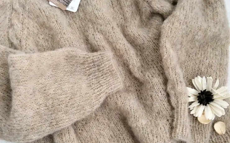 Drops Brushed Alpaca Silk свитер