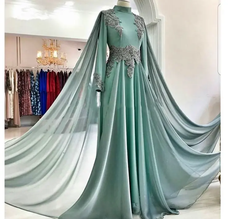 Дубайские вечерние платья 2019