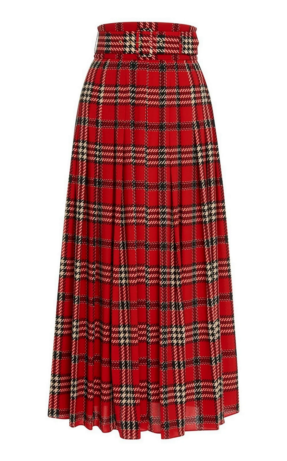 Emilia Wickstead платье шотландка