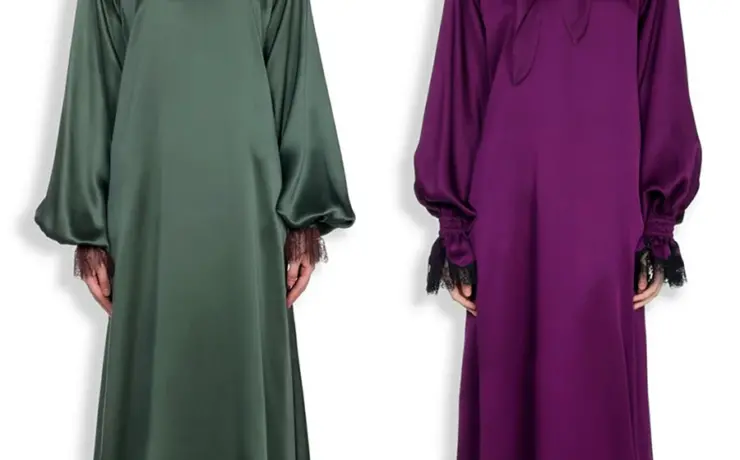 Фасоны длинных платьев для мусульманок