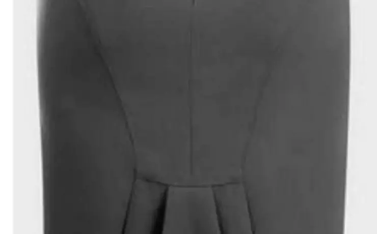 Юбка Max Mara со шлицей спереди
