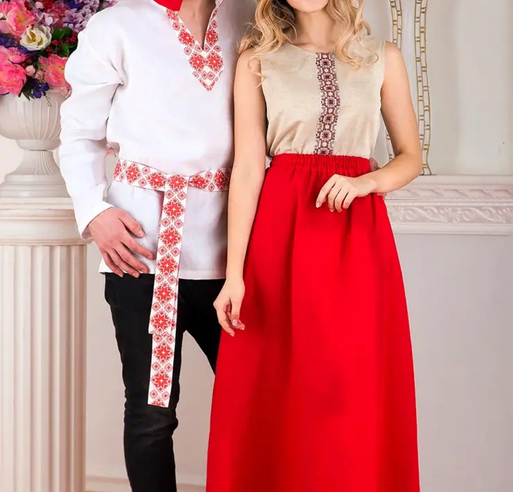 Иванка одежда в русском стиле