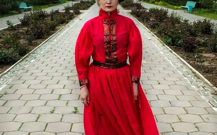 Калмыцкие платья Элиста