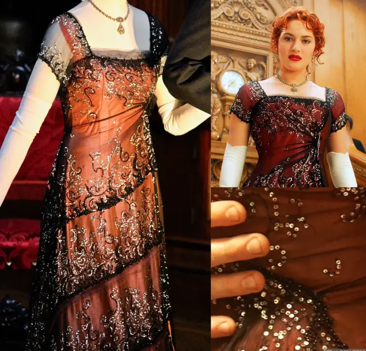 Кейт Уинслет Титаник платье