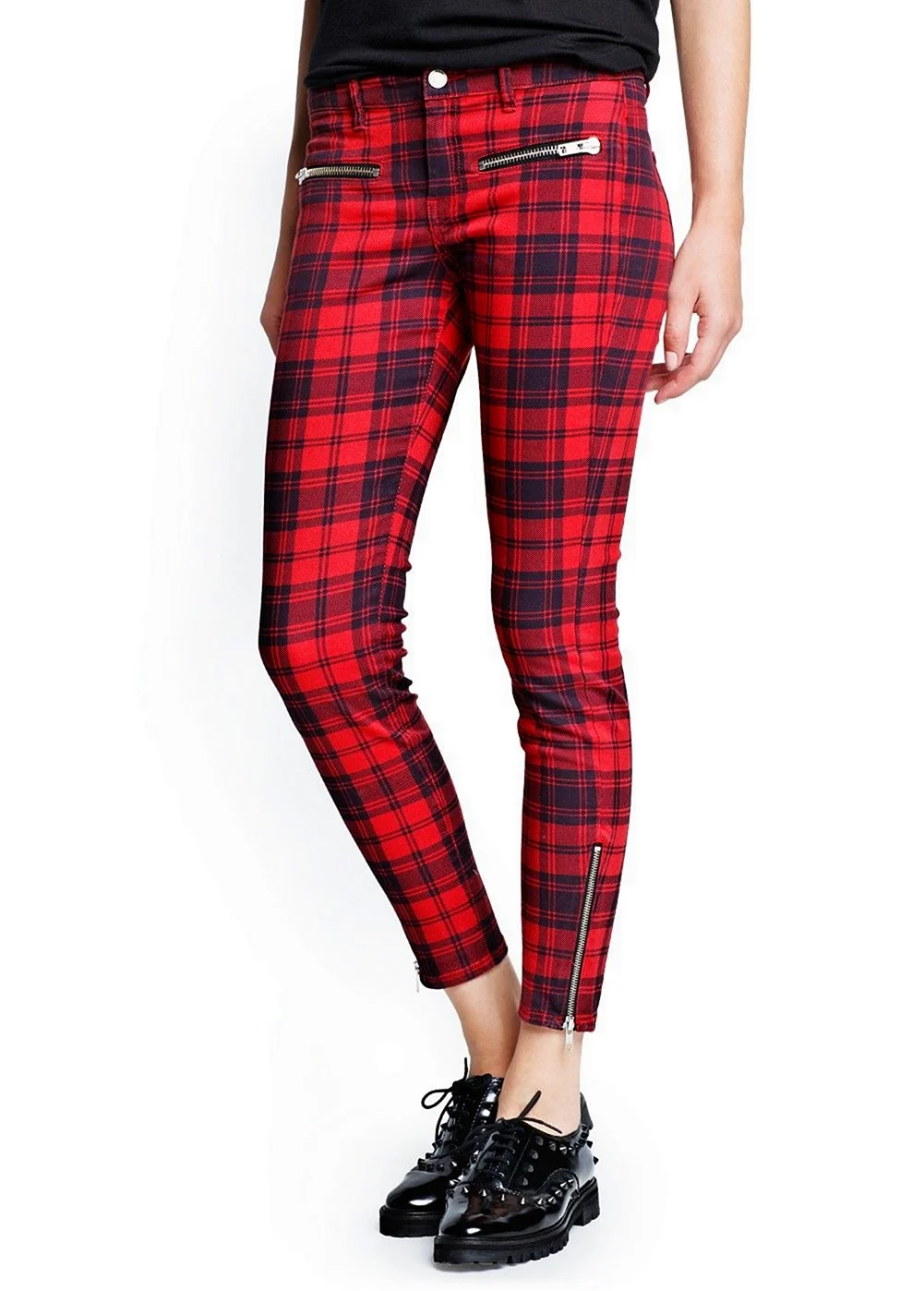 Pair of trousers. Cropp клетчатые штаны. Штаны в клетку женские. Брюки в клетку женские узкие. Красные штаны в клетку.