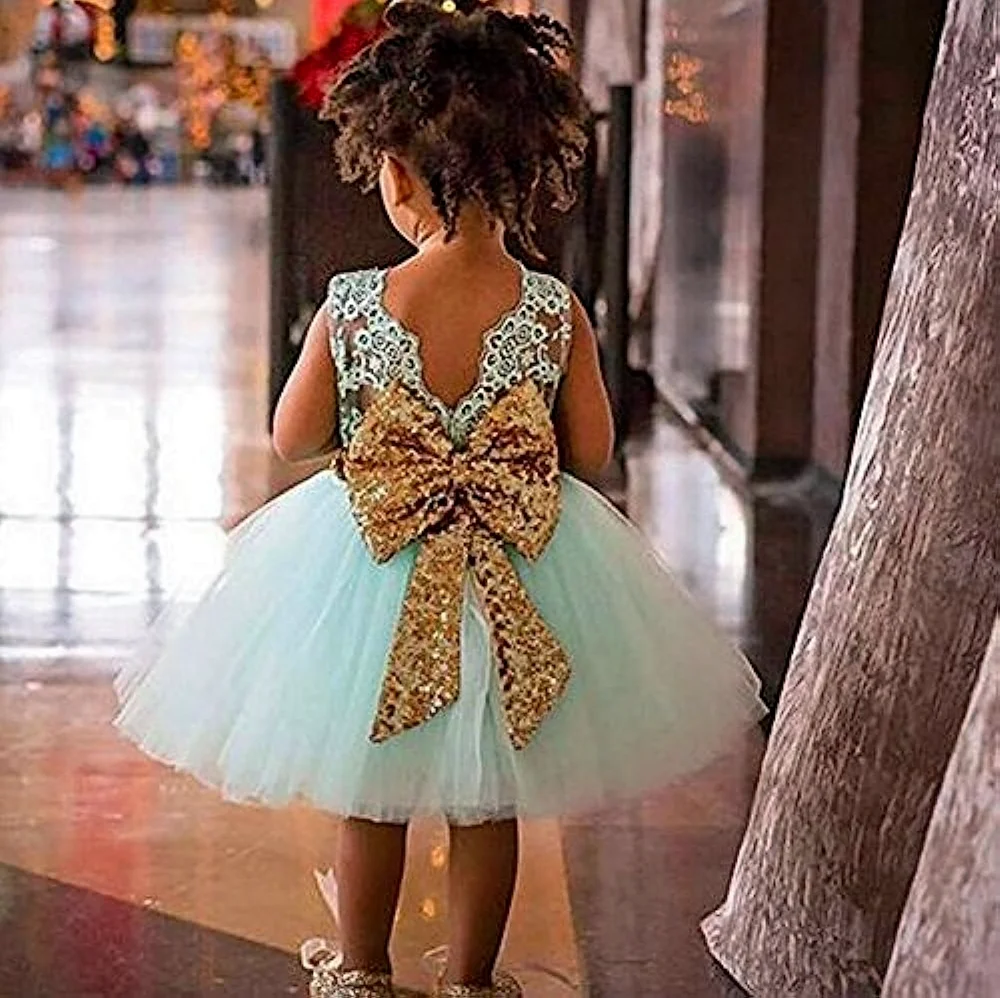 Красивое детское платье