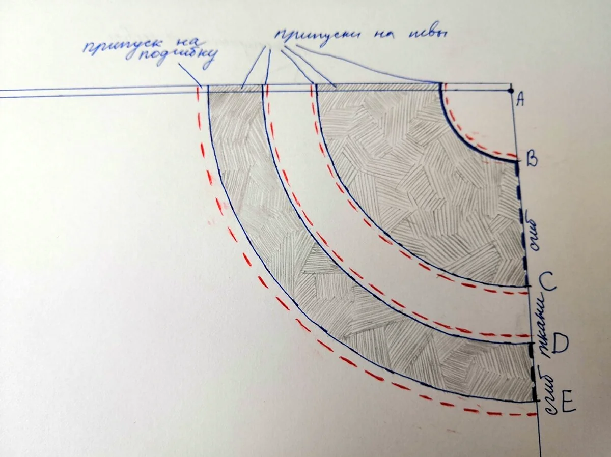 юбка по косой с двумя швами выкройка | Дзен