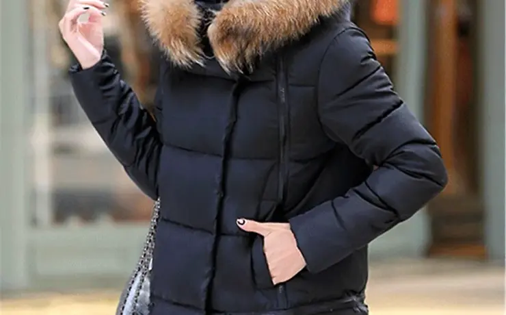Куртка зимняя женская короткая
