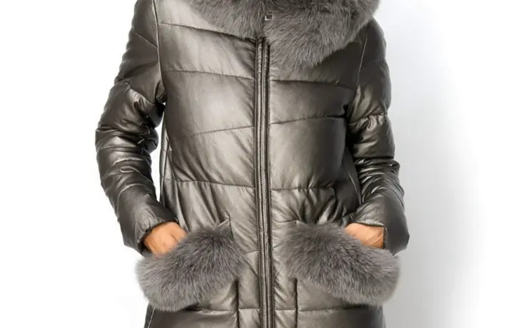 Куртки экокожа женские зимние