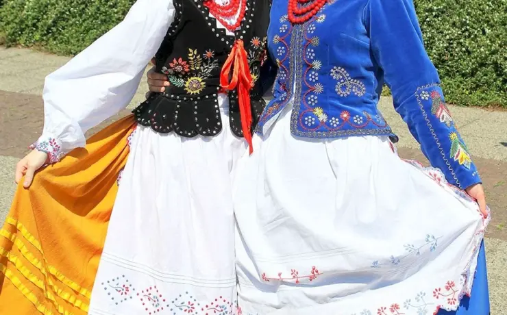 Мазовецкий народный костюм Польша