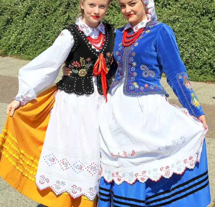 Мазовецкий народный костюм Польша