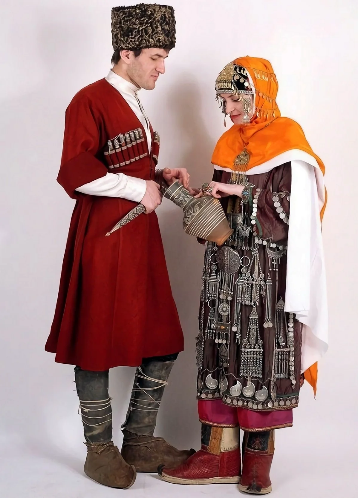 Национальная одежда даргинцев Дагестана