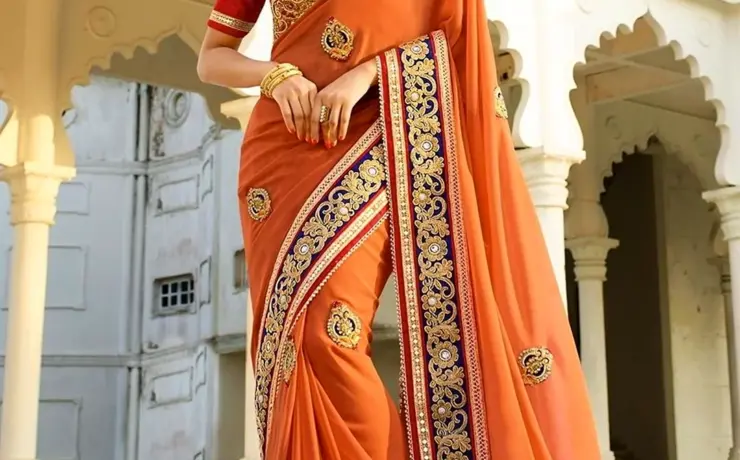 Национальная одежда Индии Сари