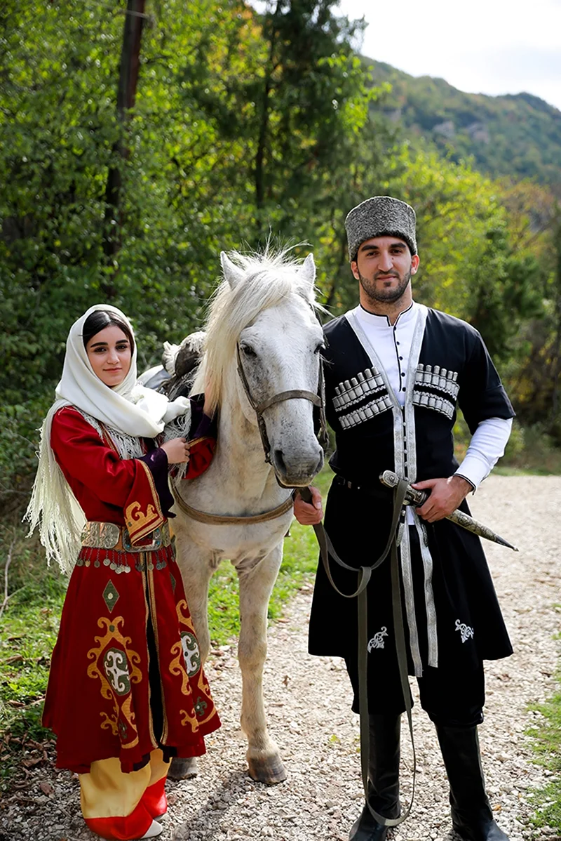 Национальные костюмы Дагестана даргинцы