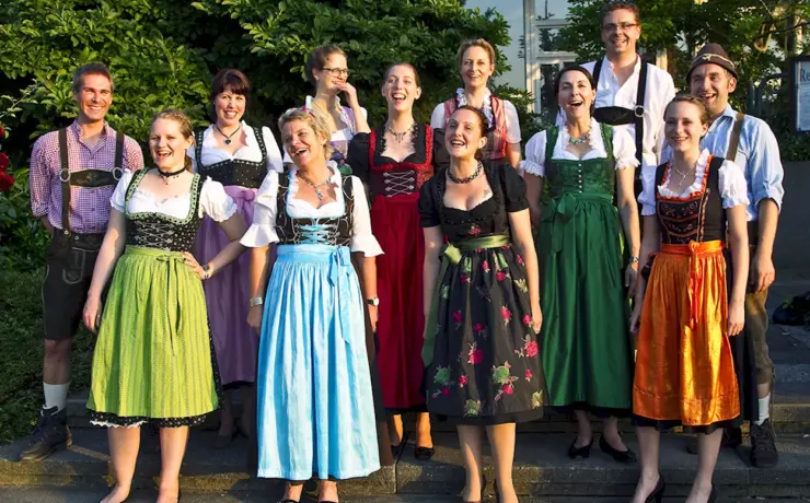 Национальные костюмы Германии трахтен