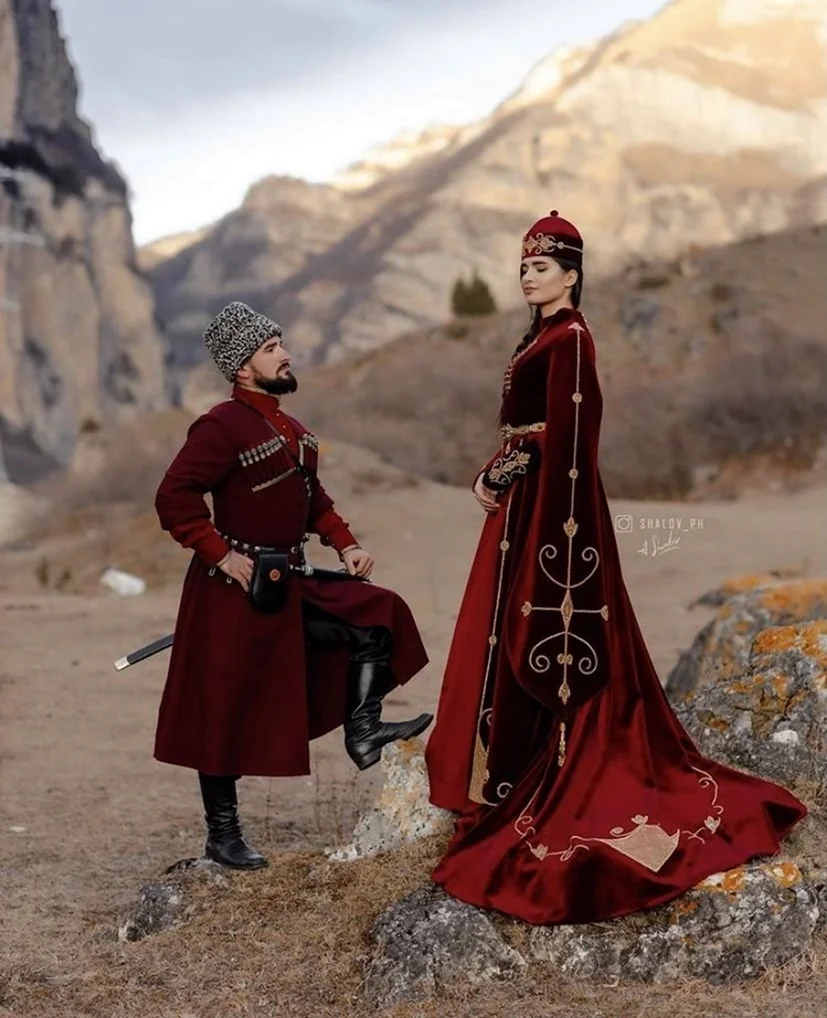 Национальные костюмы Кавказа