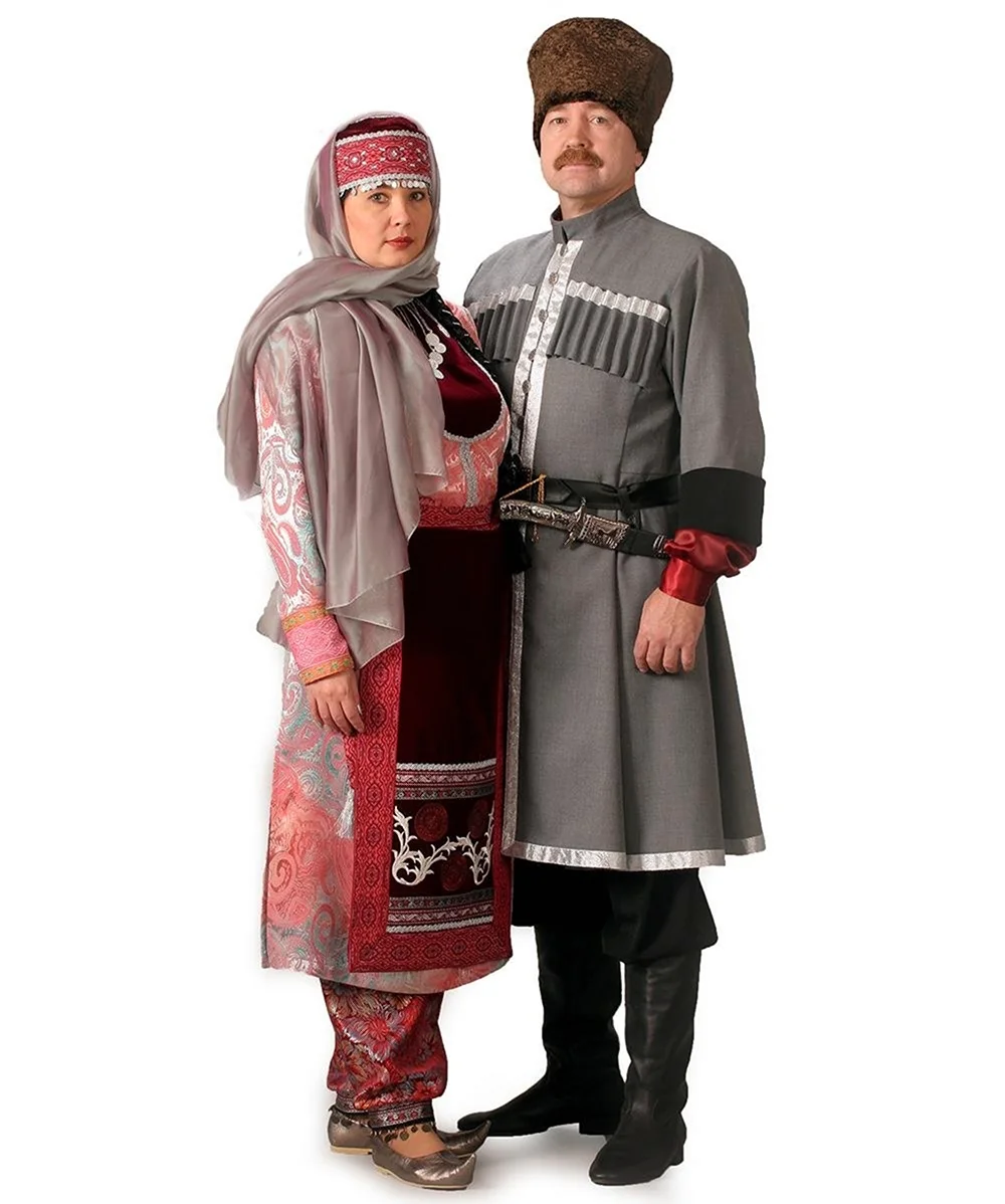 Национальные костюмы народов Дагестана лакцы