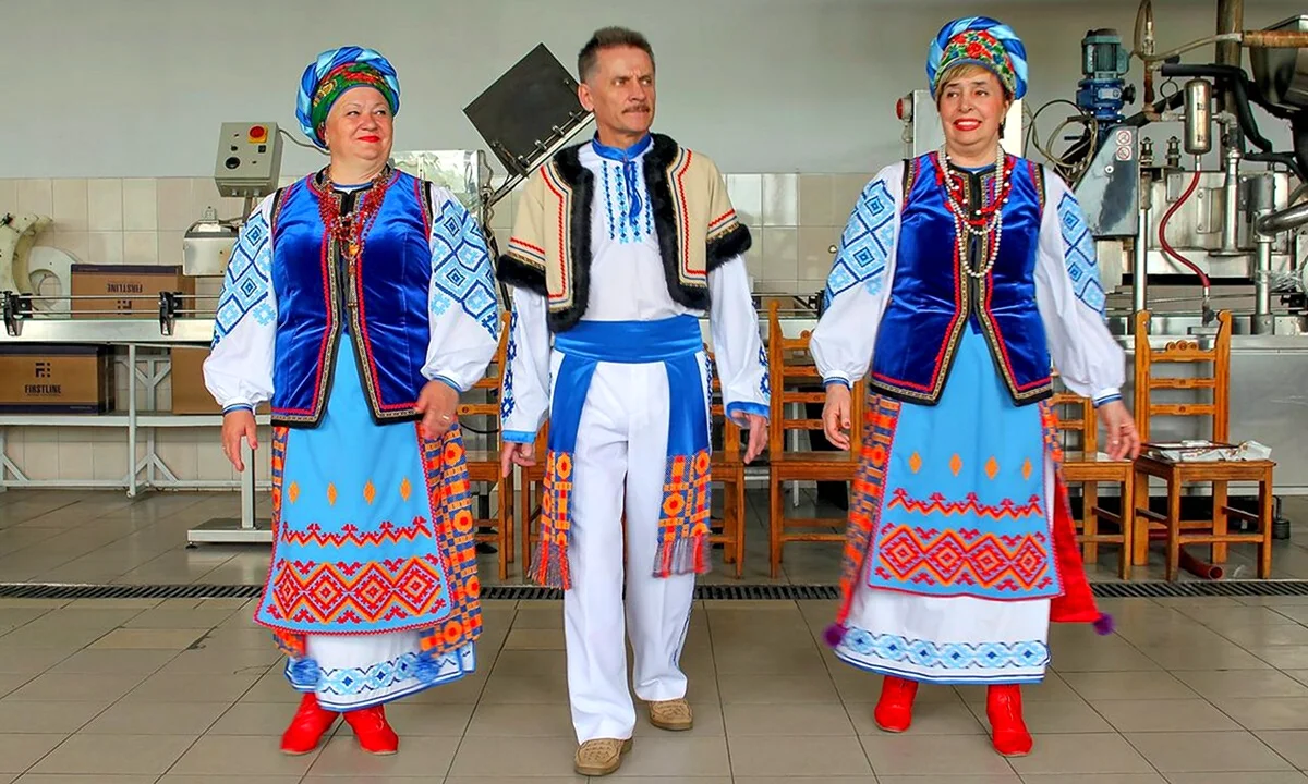 Национальный костюм Белоруссии