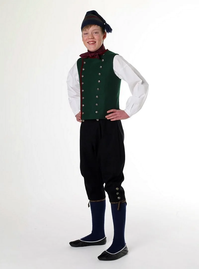 Национальный костюм Исландии мужской