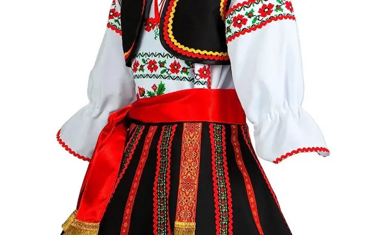 Национальный костюм Молдавии женский