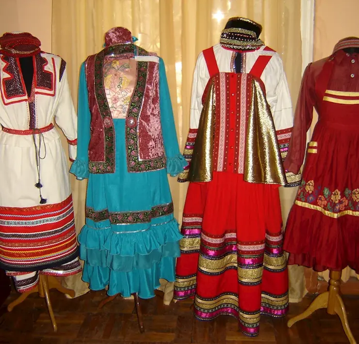 Национальный костюм Пензенской мордвы