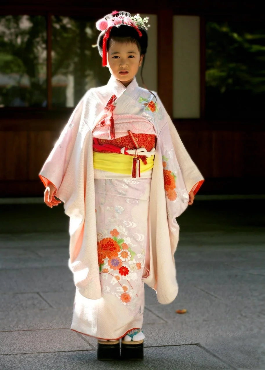 Национальный костюм Протапки Японии Японии