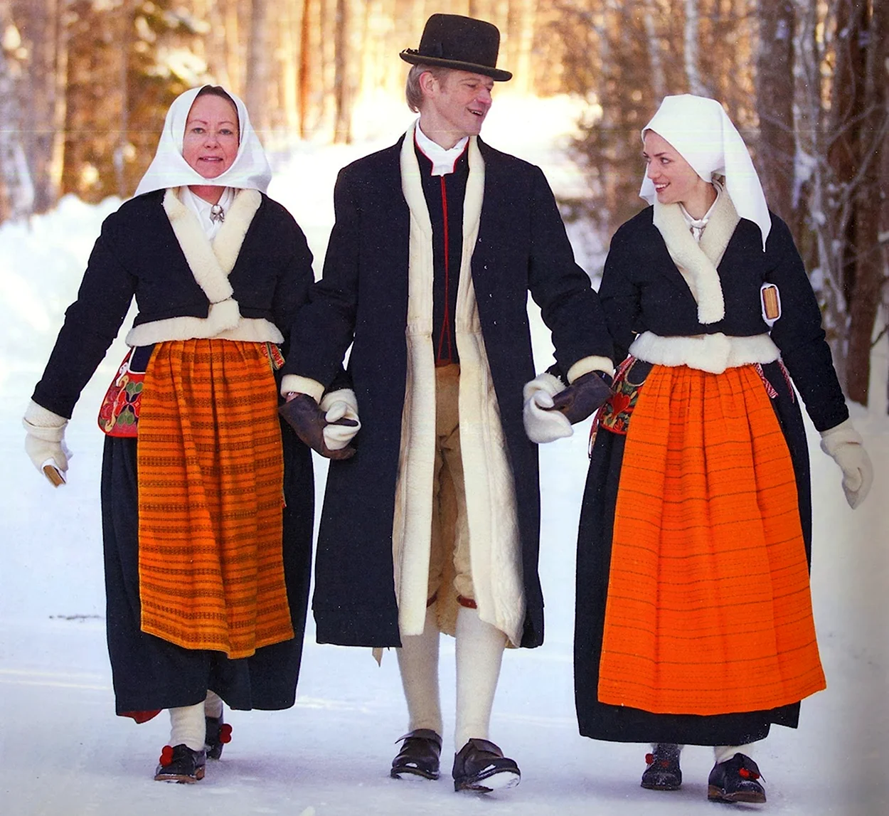 Национальный костюм Шведов