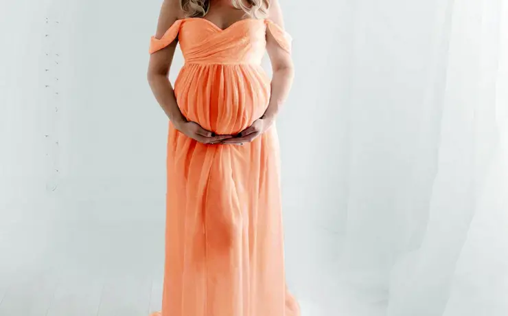 Нежные платья для беременных