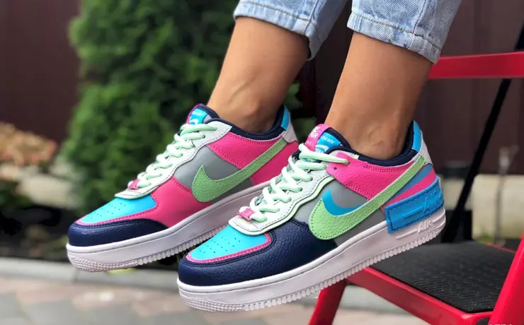 Nike Air Force 1 Shadow женские разноцветные