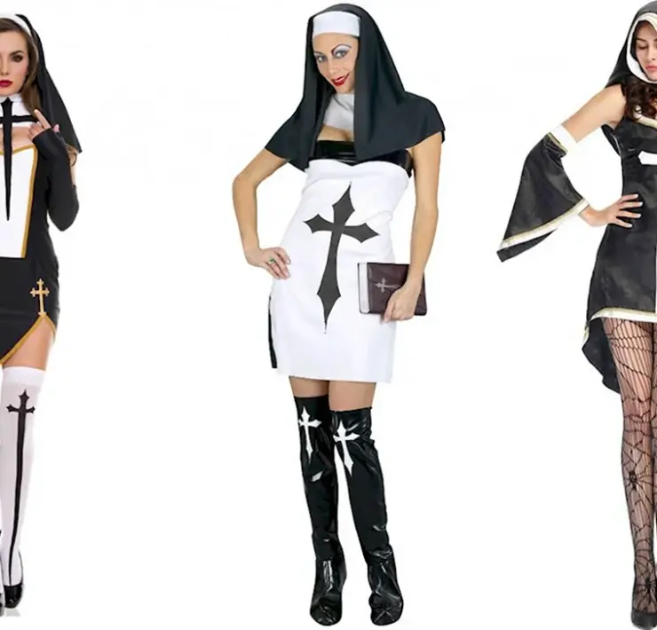 Образ монахини на Хэллоуин