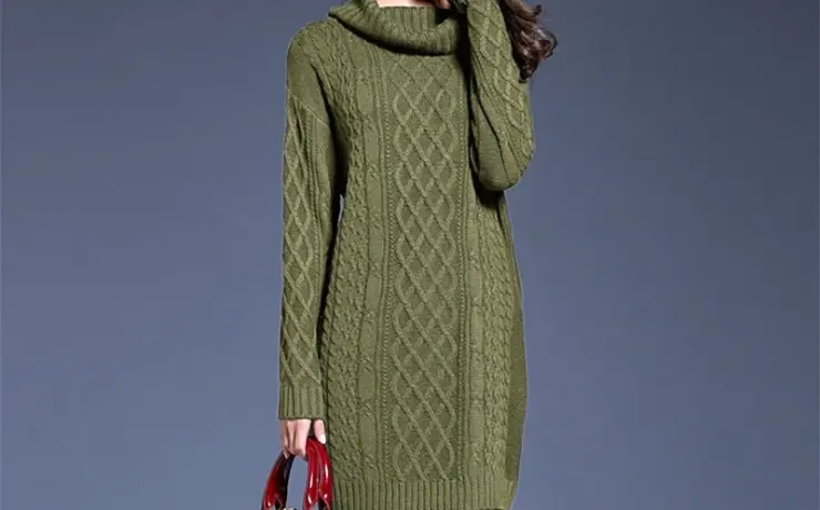 Платье свитер
