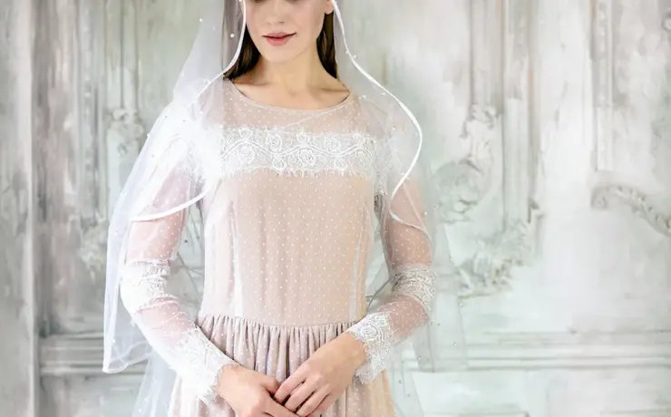 Подвенечное платье образ для венчания в церкви
