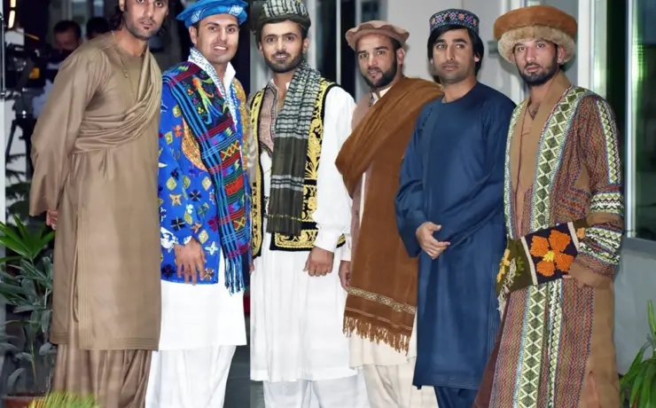 Пуштуны Афганистана одежда