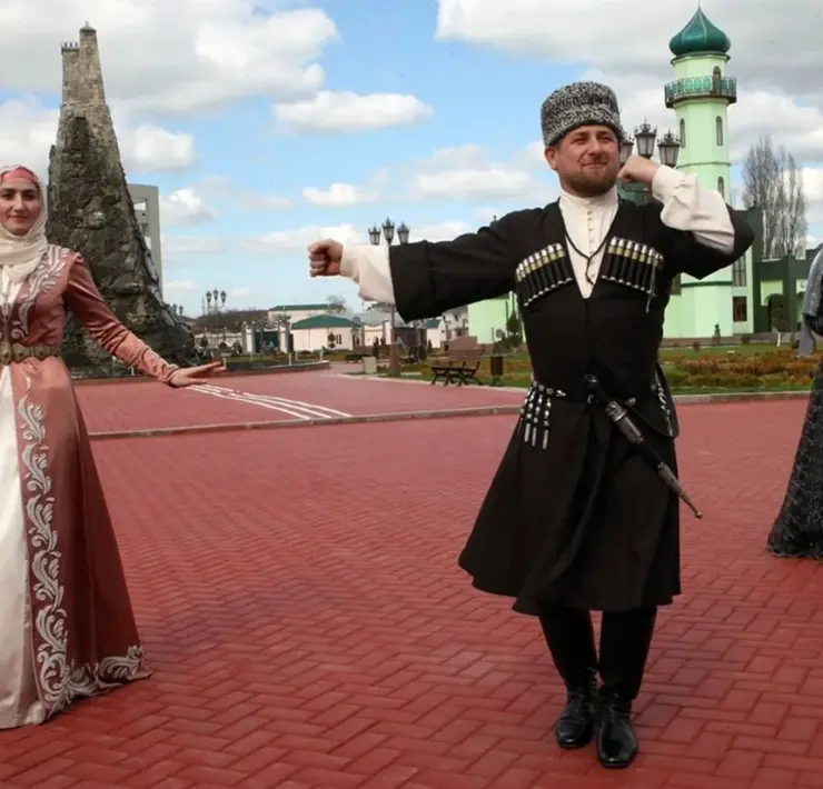 Рамзан Кадыров танцы
