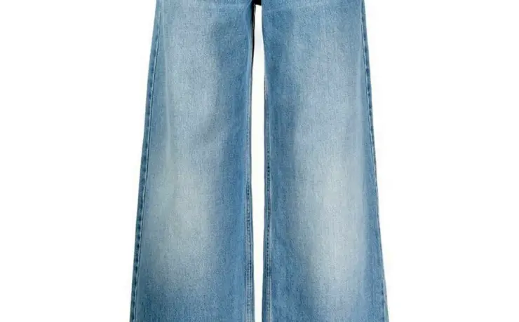 Широкие джинсы без модели